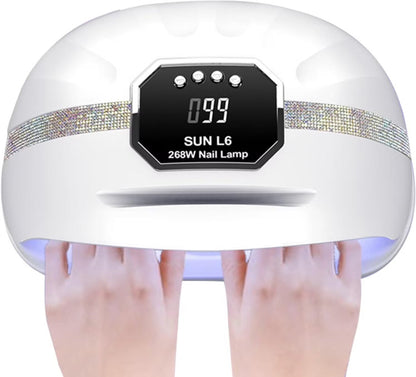 SUN L6 268W LED Nail UV Lamp Mask Queen Nepal
