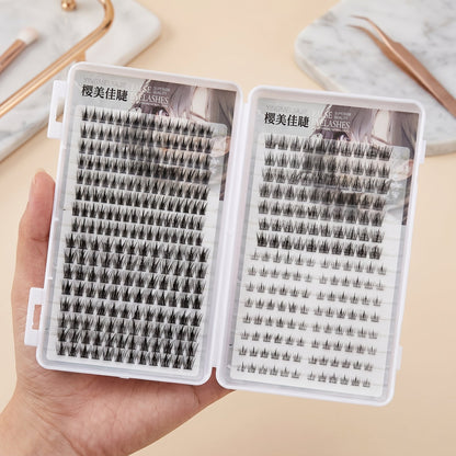 Yingmeijiajie Mix Cluster Lash Book EB-01 Mask Queen Nepal