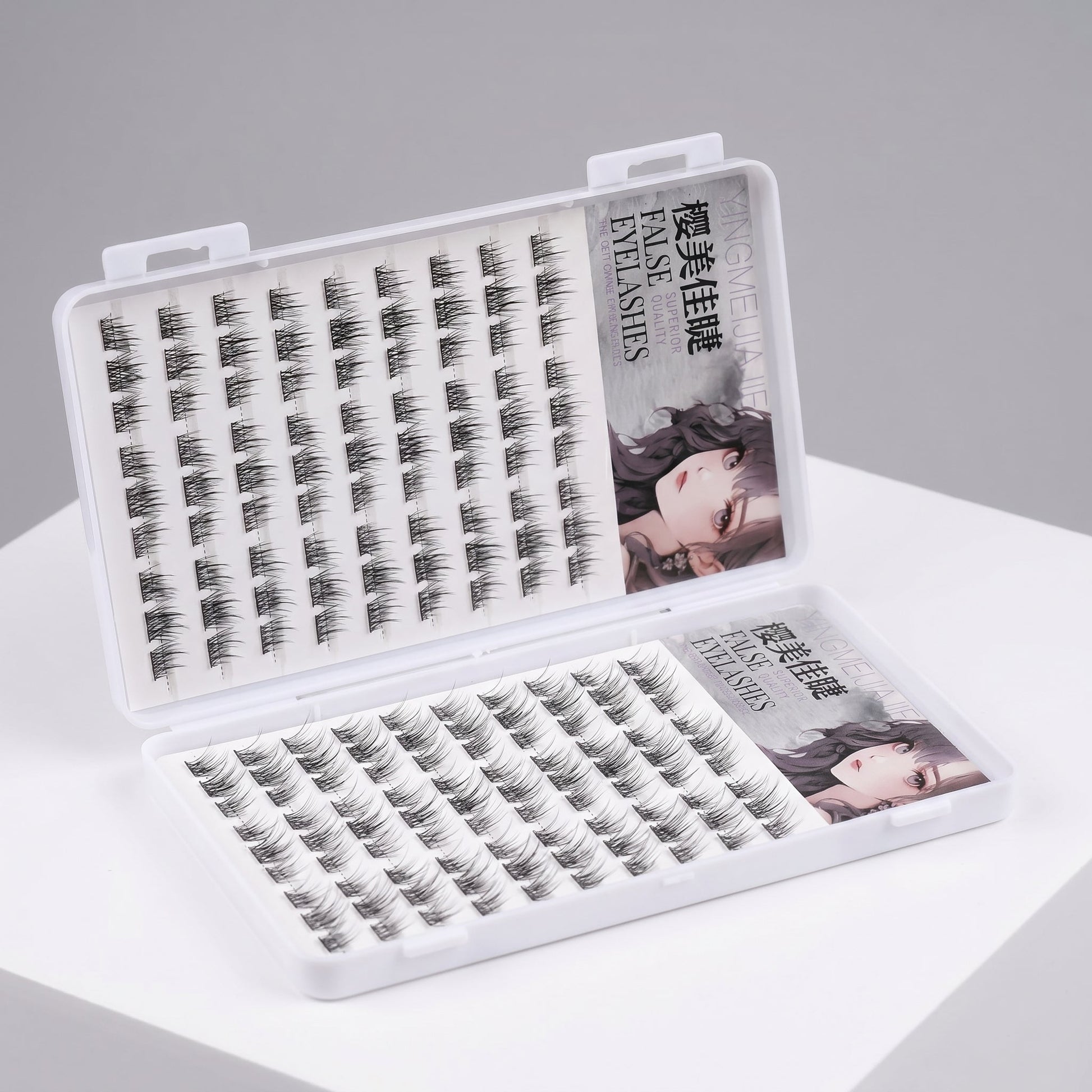 Pre Glued Mix Cluster Lash Book MJ-07 Mask Queen Nepal