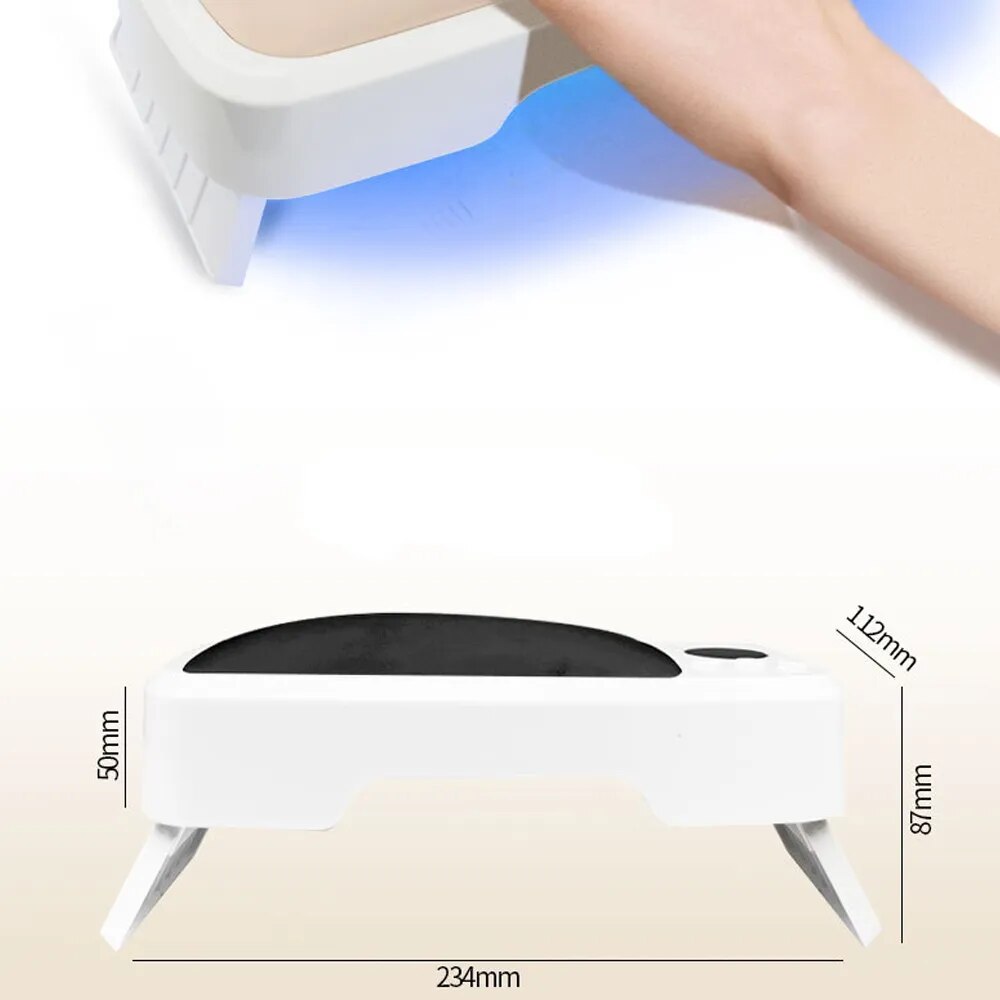 Nail Arm Rest Pillow with UV LED Nail Dryer Mask Queen Nepal