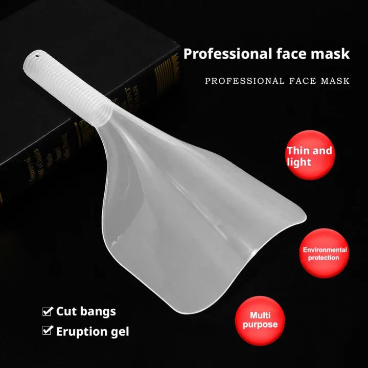 Safety Handheld Plastic Hair Salon Face Shield Mask Easy Beauty Nepal