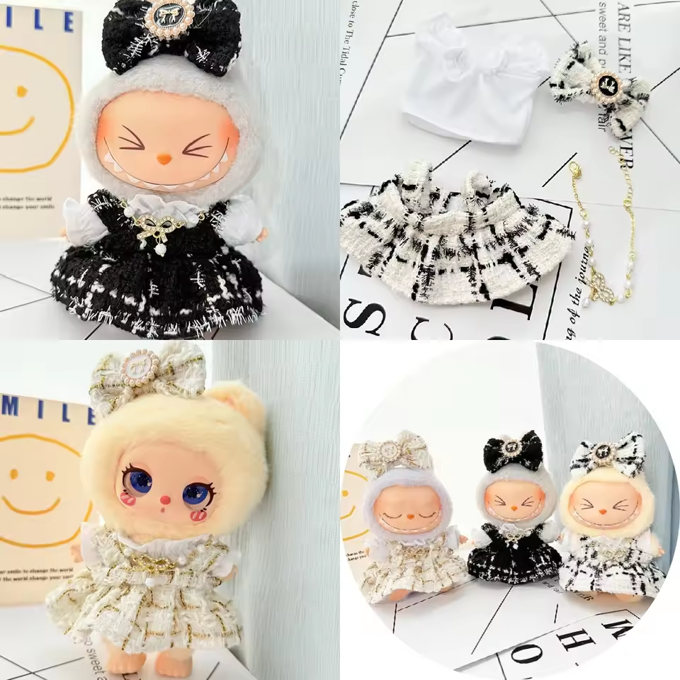 Labubu Doll Clothes Cute Stylish Set Easy Beauty Nepal