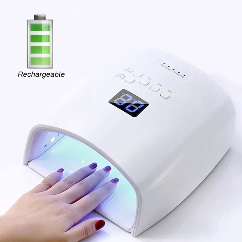 Cordless Rechargeable UV LED Nail Lamp Mask Queen Nepal