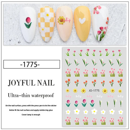 JOYFUL Hollow Out Nail Sticker Mask Queen Nepal