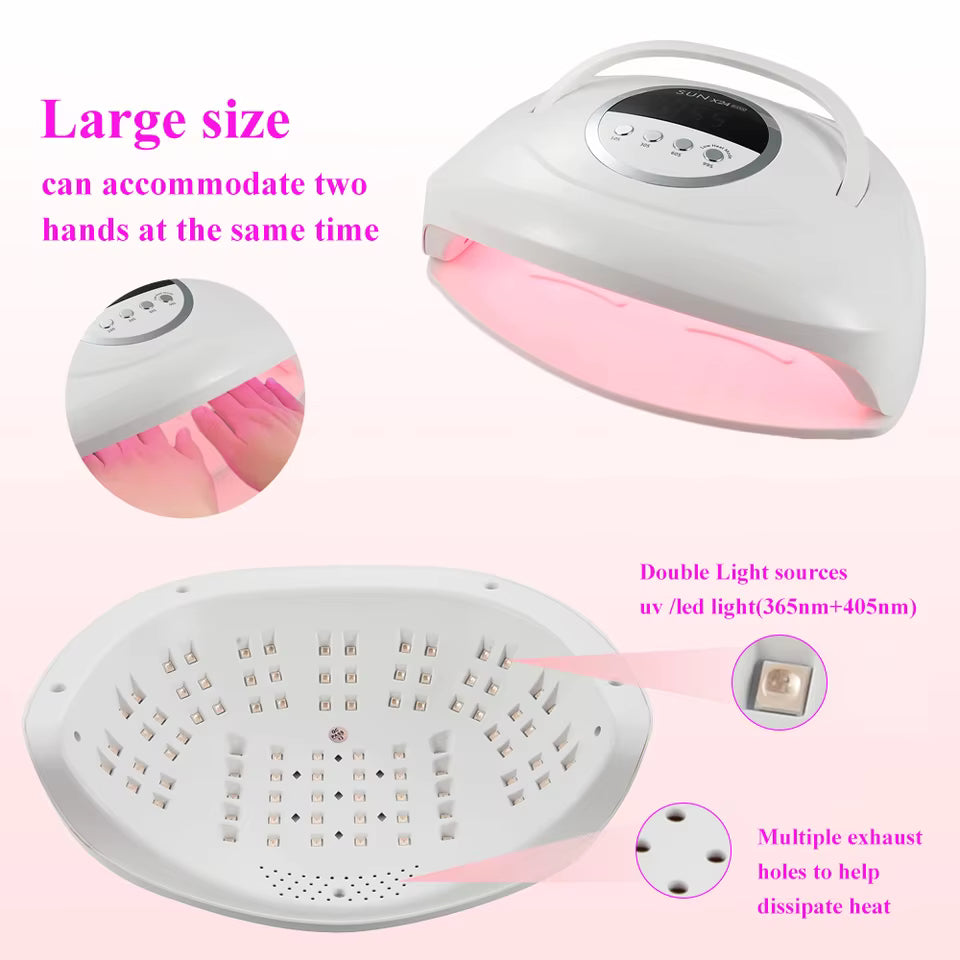 Sun X24 MAX 84 LED Nail UV Lamp Mask Queen Nepal