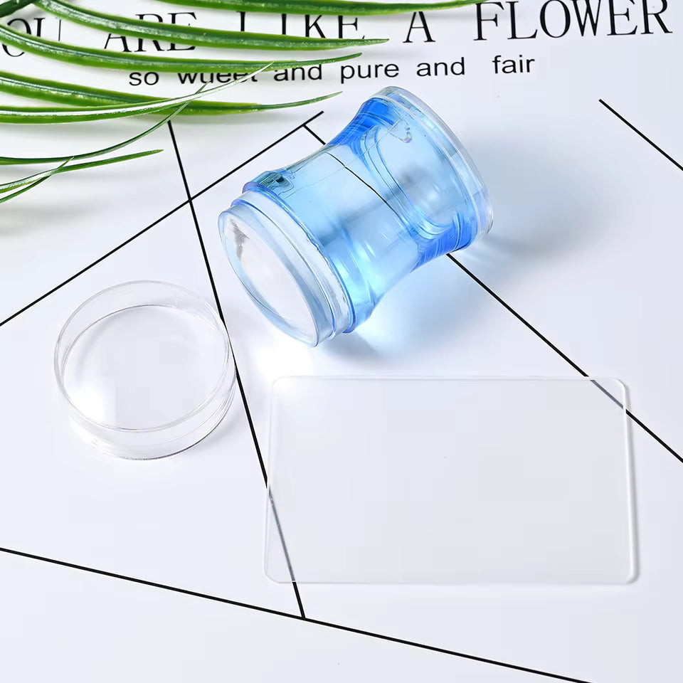 Jelly Silicone Nail Stamper Kit Mask Queen Nepal