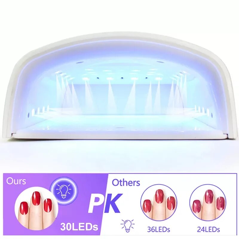 Cordless Rechargeable UV LED Nail Lamp Mask Queen Nepal