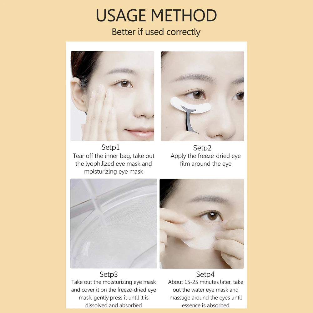 Collagen Eye Patches Anti-Aging Eye Cover Remove Dark Circle Moisturizing Mask Queen Nepal