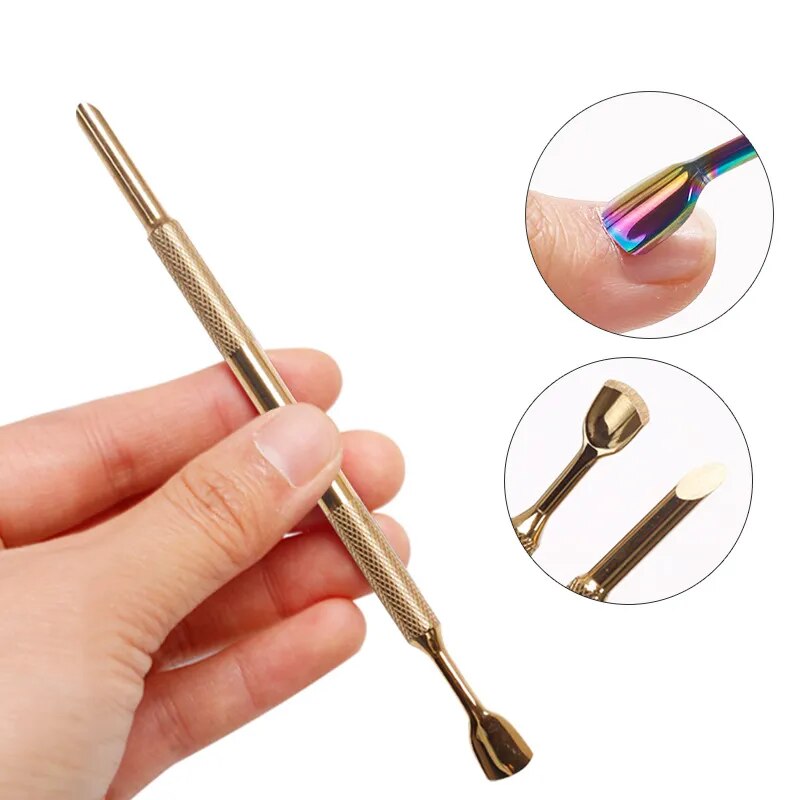 Russian Style Cuticle Pusher for Pedicure Manicure Mask Queen Nepal