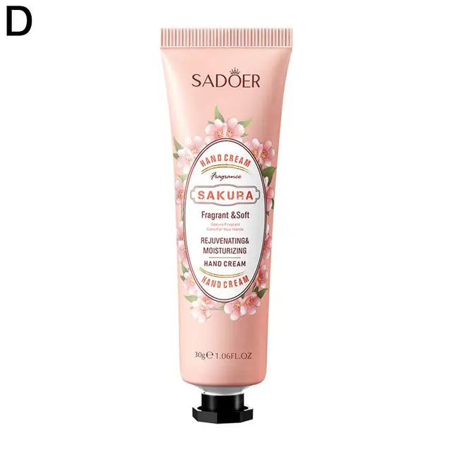 Moisturizing Hand Cream, Plant Extract, Anti-crack, Hydrating, Rose, Chamomile, Sakura, Olives, Skin Care, 30g Mask Queen Nepal