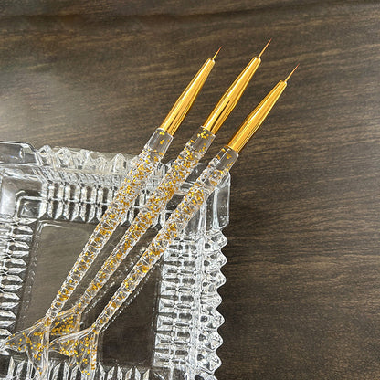 Golden Mermaid Pen Nail Art Liner Brush Mask Queen Nepal