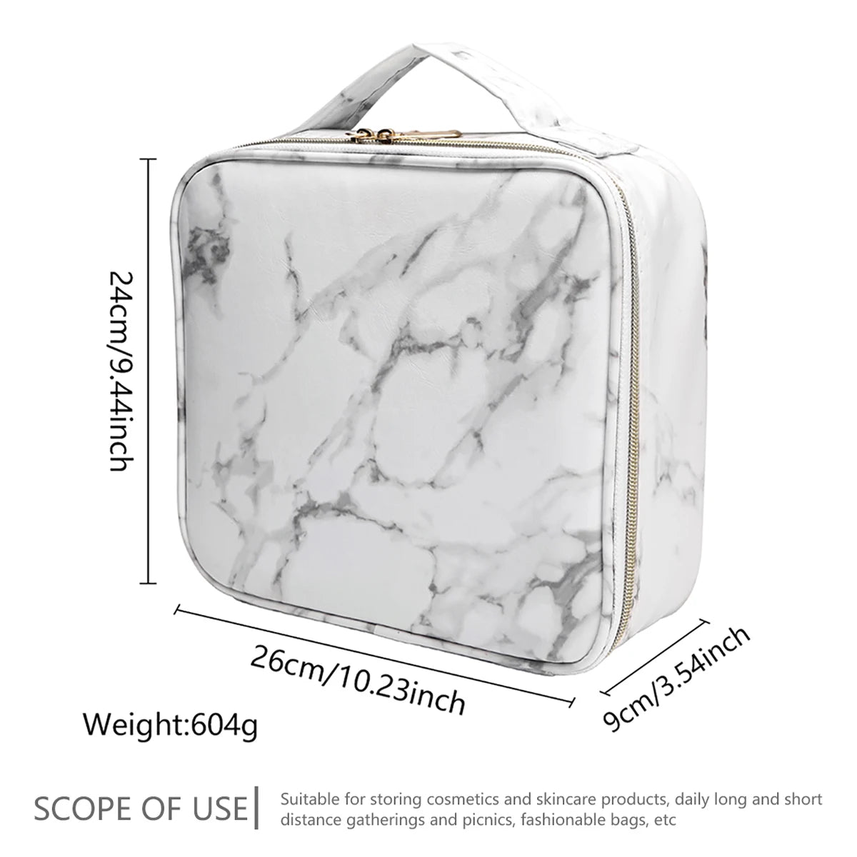 Portable Women's Cosmetic Makeup Organizer Bag Easy Beauty Nepal