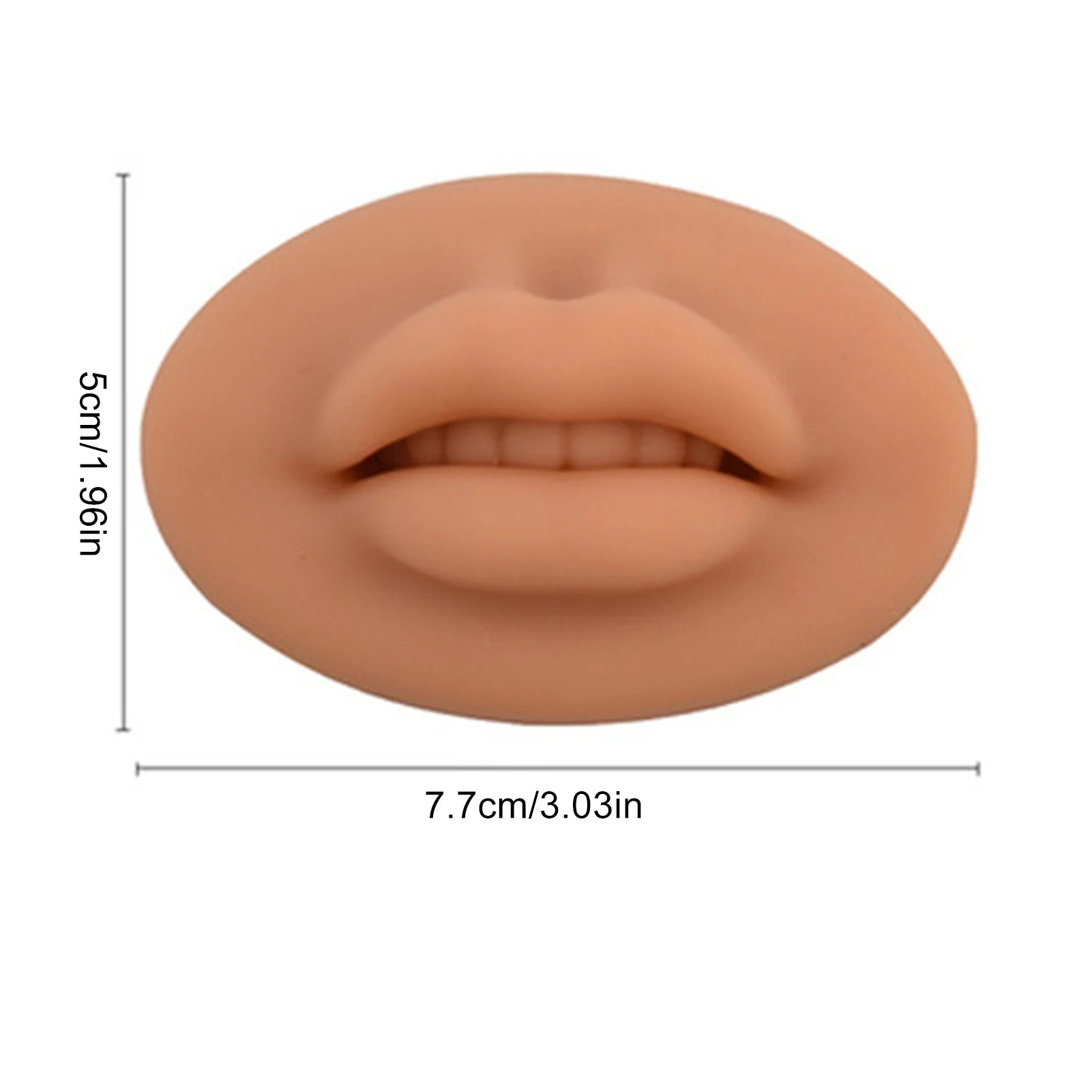 Realistic 3D Silicone Lip Practice Skin Mask Queen Nepal