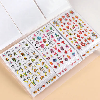 Grid Album Storage Book For Nail Art Mask Queen Nepal