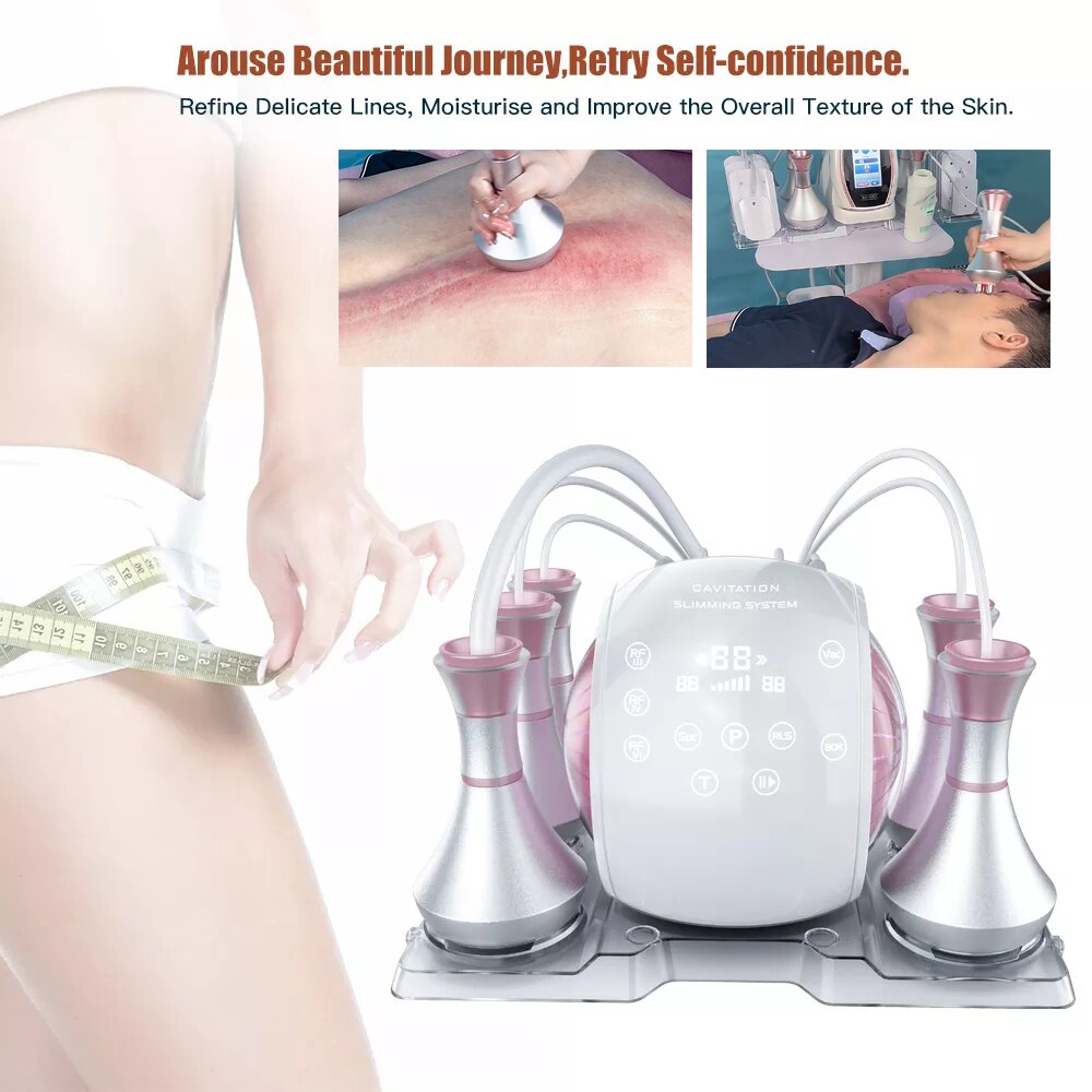 5 in 1 Cavitation Machine with lipo laser Mask Queen Nepal