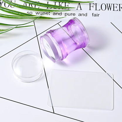 Jelly Silicone Nail Stamper Kit Mask Queen Nepal