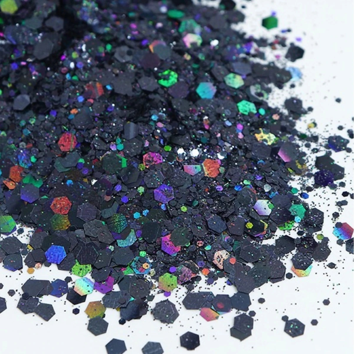 Loose Bulk Chunky Hexagon Nail Glitters Sequin Mask Queen Nepal