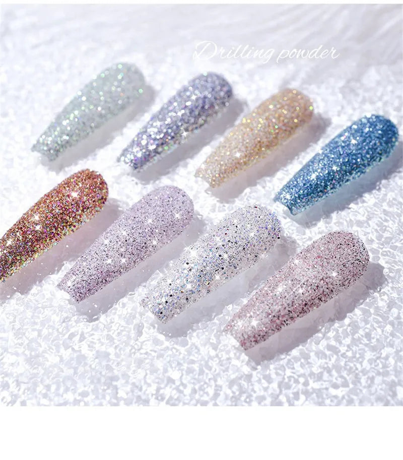 Diamond Crystal Glitter Nail Art Mask Queen Nepal