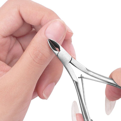 Solingen Stainless Steel Cuticle Nail Cutter Beauty Scissors Tools Mask Queen Nepal