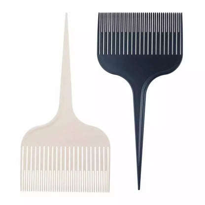 White Fine Tooth Weave Rat Tail Comb For Salon Hair Styling Mask Queen Nepal