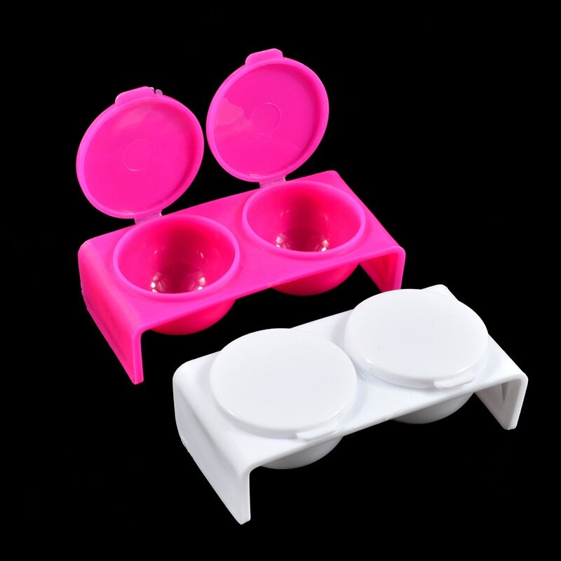 Double Nail Art Dappen Bowl Cup Liquid Holder Mask Queen Nepal