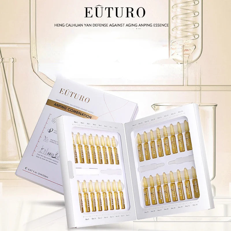 EUTURO Bosein Compact Anti Wrinkle Ampoule Serum Mask Queen Nepal