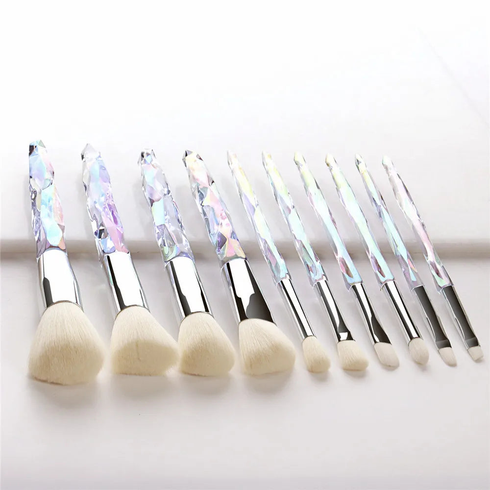 10Pcs Makeup Brush set - Mask Queen Nepal