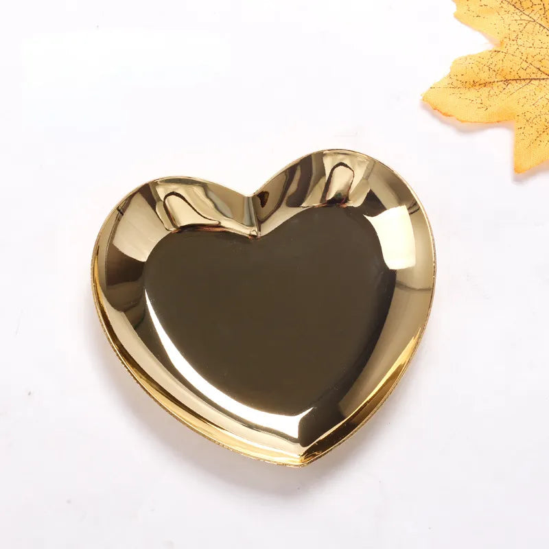 Stainless Steel Titanium Plating Heart Shape Nail Art Palette Mask Queen Nepal