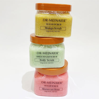 DRMEINAIER Fruit Sea Sugar Body Scrub Soften Skin Brightening Moisturizing Mask Queen Nepal