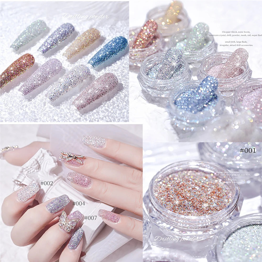 Diamond Crystal Glitter Nail Art Mask Queen Nepal