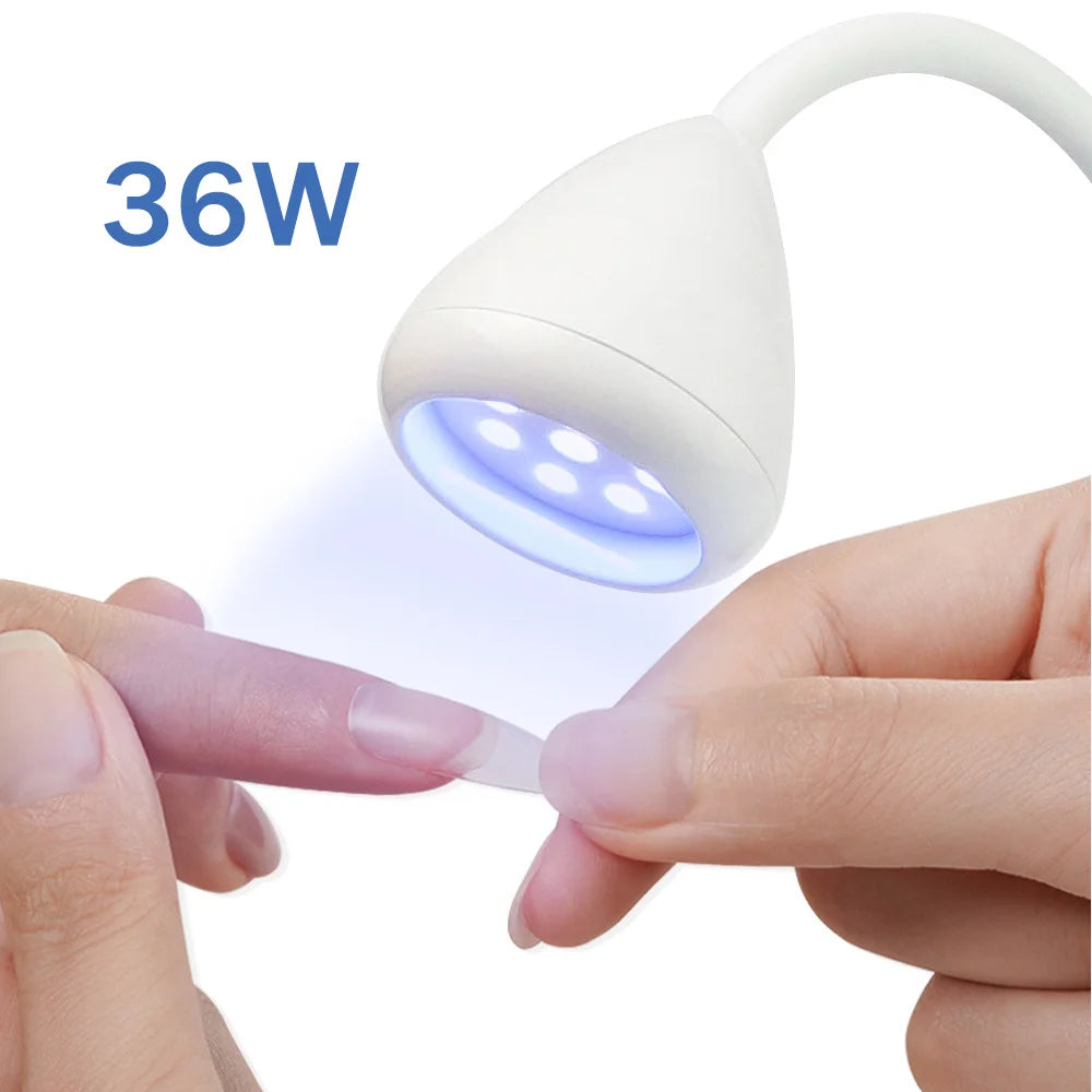 Rechargeable Mini Nail Lamp UV Light Mask Queen Nepal