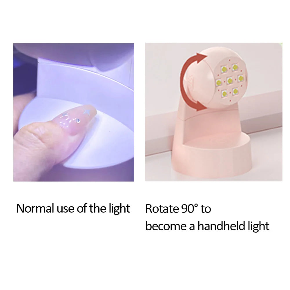 XW-M1 Mini UV LED Nail Lamp for Nails Mask Queen Nepal