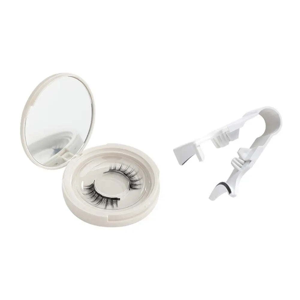 Magentic Lashes Reusable Clear Band Magnetic Eyelashes Kit with Applicator - Mask Queen Nepal