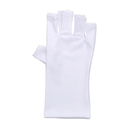 Anti UV Nail Gloves Radiation Hand Gloves Mask Queen Nepal