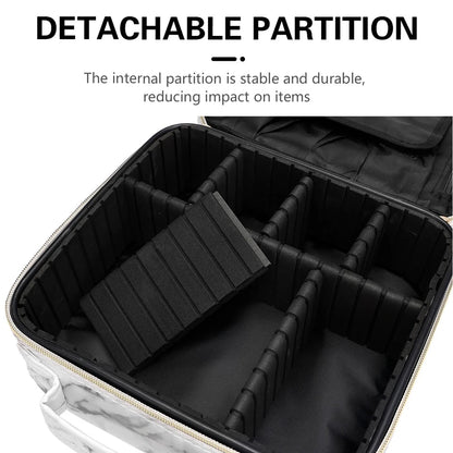 Portable Women's Cosmetic Makeup Organizer Bag Easy Beauty Nepal