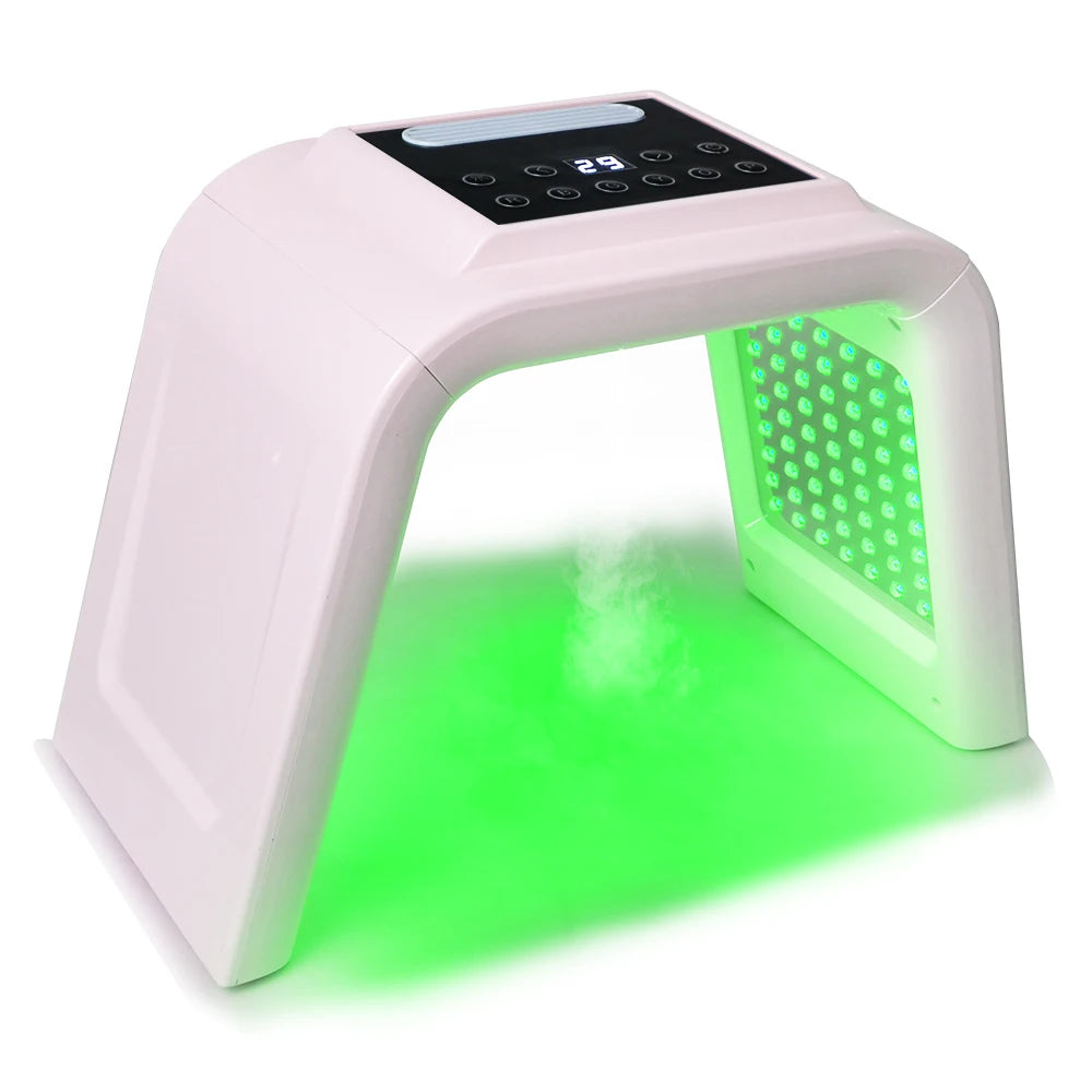 6 Color LED Mask Omega Light PDT Moisture Spectrometer Machine Mask Queen Nepal