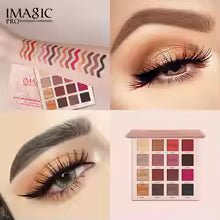 IMAGIC Professional High Pigmented 16 Colors Eyeshadow Palette