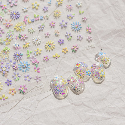 MOSR Nail Art Flower DIY Sticker For Nails Mask Queen Nepal