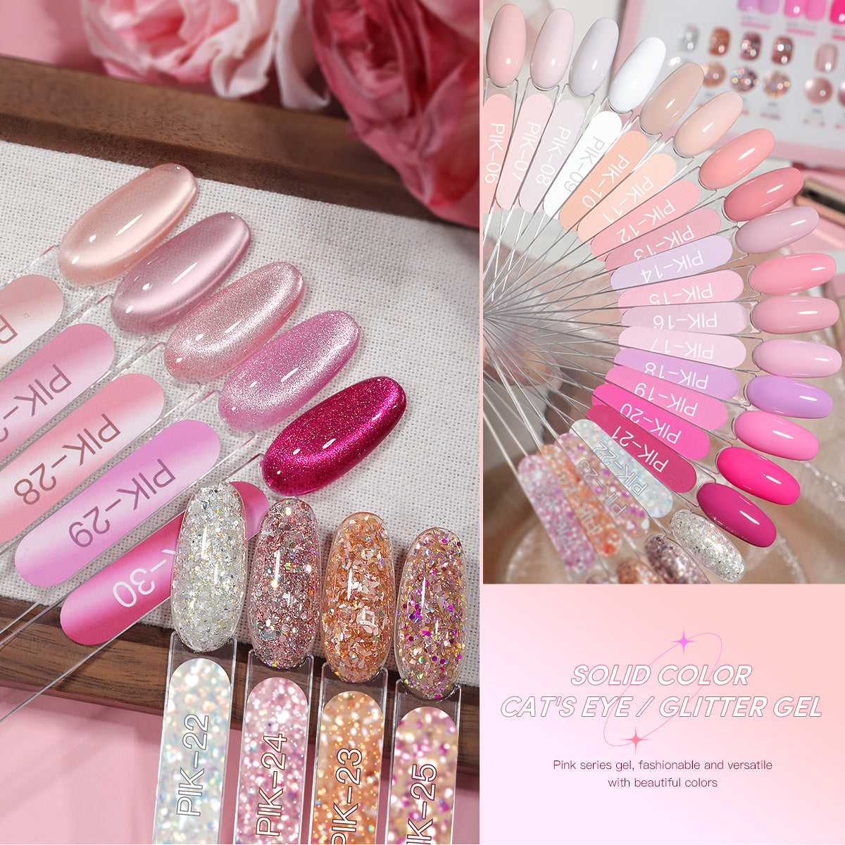 AS Gel Polish Peach Blossom Pink PIK Series 15ml Mask Queen Nepal