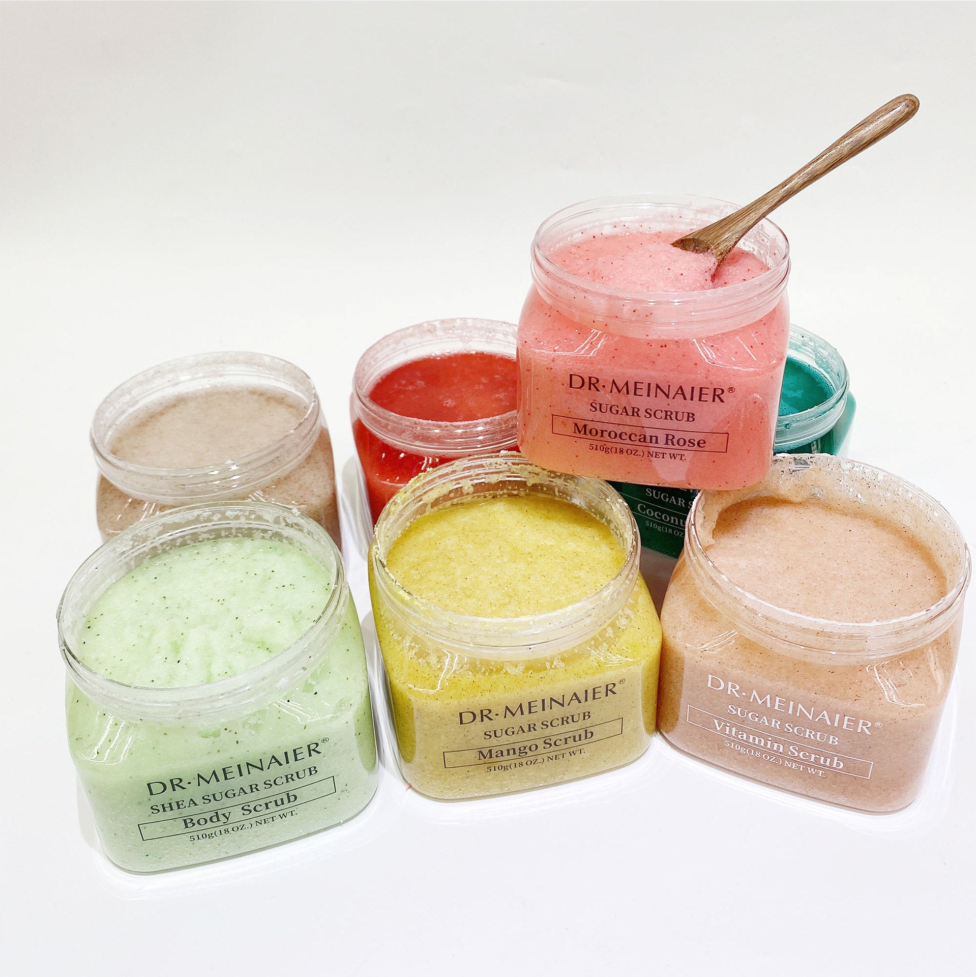 DRMEINAIER Fruit Sea Sugar Body Scrub Soften Skin Brightening Moisturizing Mask Queen Nepal