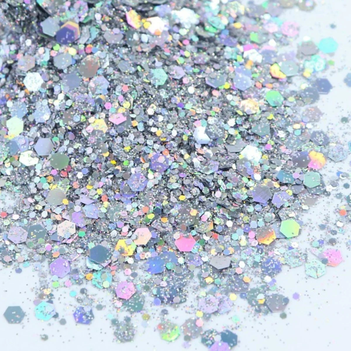 Loose Bulk Chunky Hexagon Nail Glitters Sequin Mask Queen Nepal