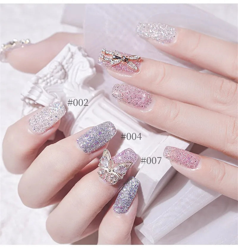 Diamond Crystal Glitter Nail Art Mask Queen Nepal