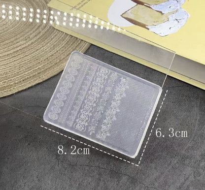 Lace Slicone Mold Mask Queen Nepal