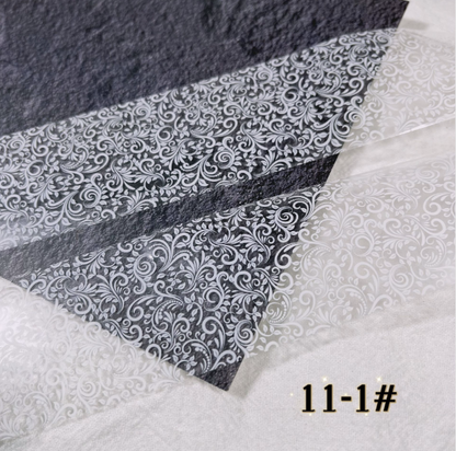 Nail Art Lace Foil Paper (4cm*100cm/2.5cm*100cm*10/4cm*100cm*10) Mask Queen Nepal