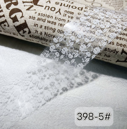 Nail Art Lace Foil Paper (4cm*100cm/2.5cm*100cm*10/4cm*100cm*10) Mask Queen Nepal