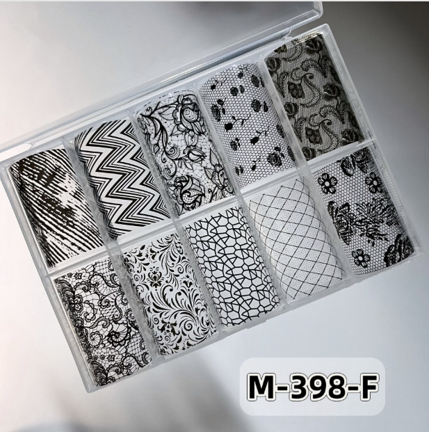 Nail Art Lace Foil Paper (4cm*100cm/2.5cm*100cm*10/4cm*100cm*10) Mask Queen Nepal