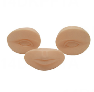 Silicon Practice Lips Eyes Eyebrows PMU Practice Mask Queen Nepal