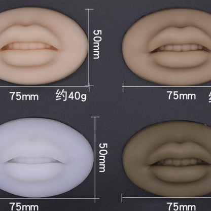 Silicon Practice Lips Eyes Eyebrows PMU Practice Mask Queen Nepal