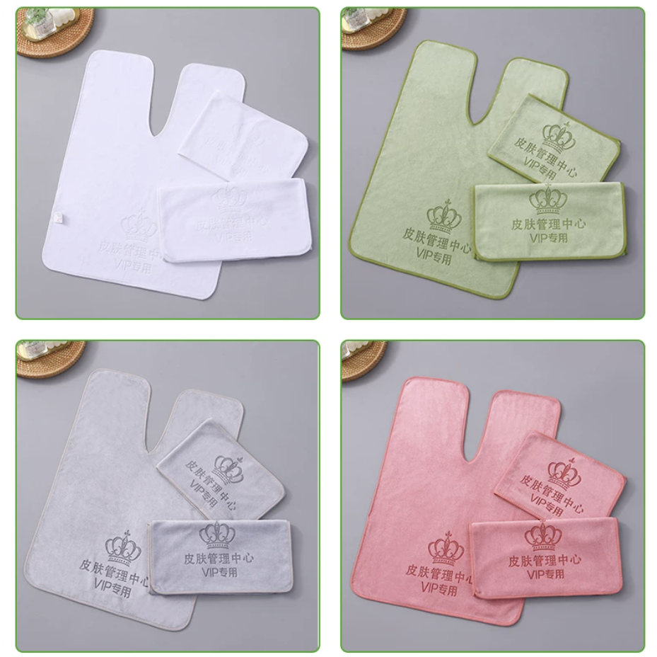 Facial Spa 3 Pieces Towel Set Mask Queen Nepal