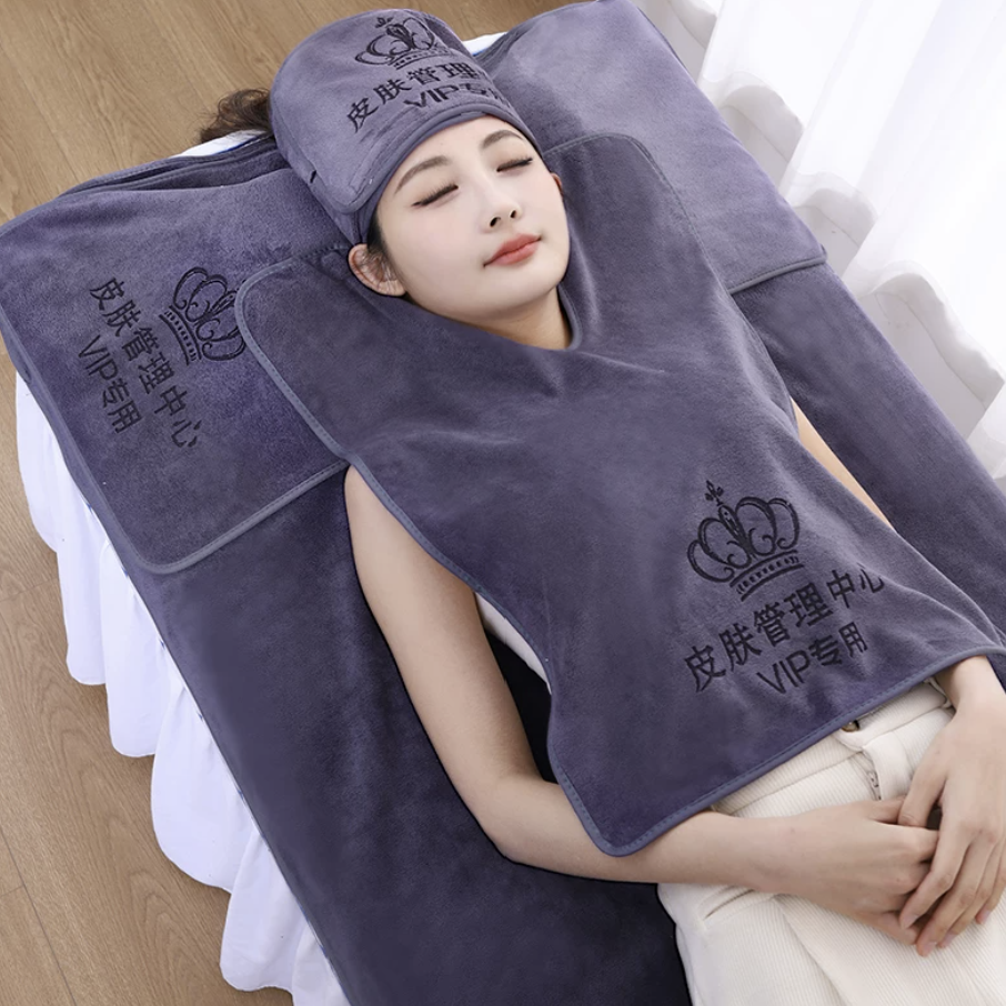 Facial Spa 3 Pieces Towel Set Mask Queen Nepal